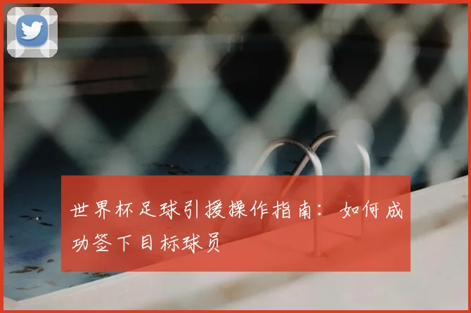 世界杯足球引援操作指南：如何成功签下目标球员